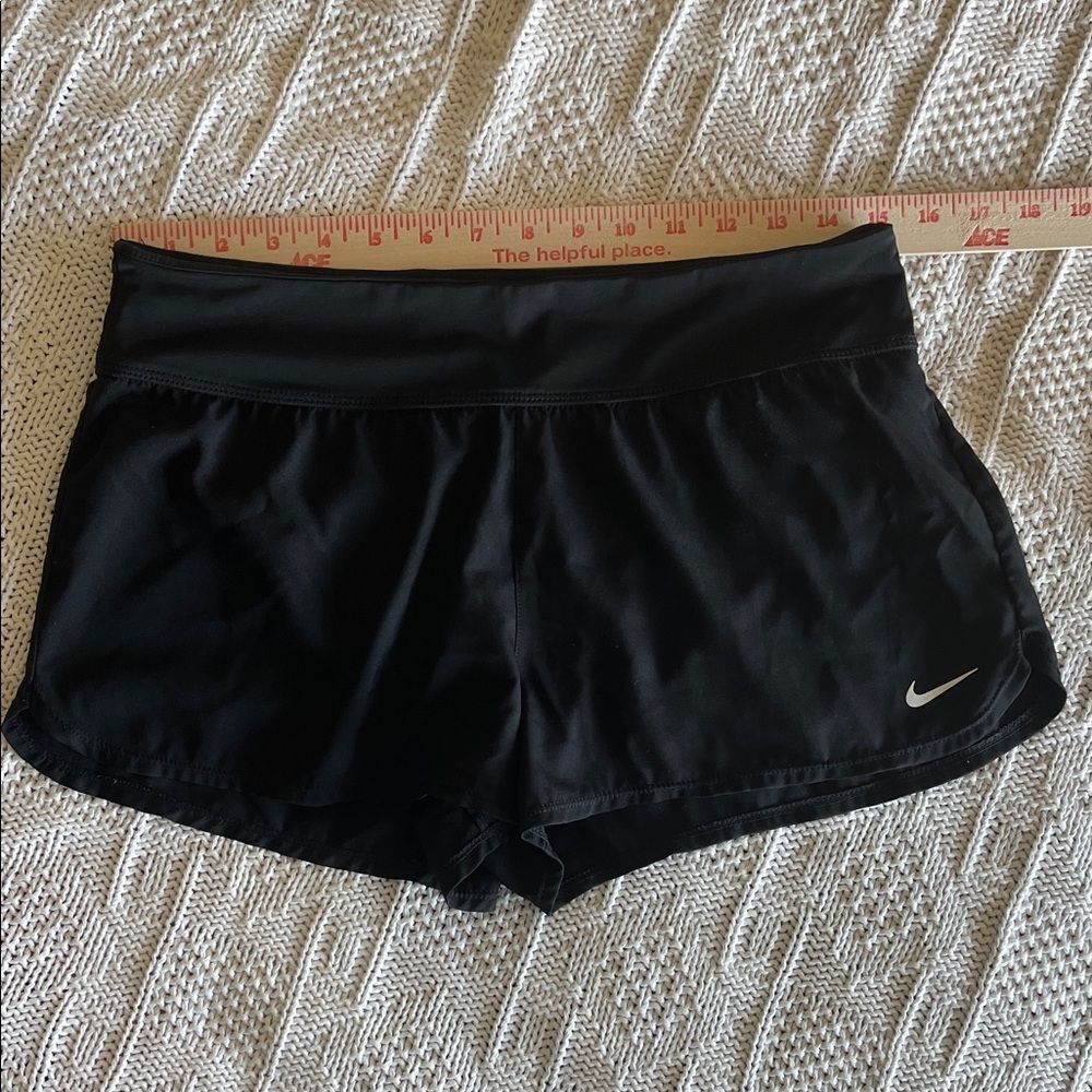 Nike Running Black Athletic Shorts Lined 2" Inseam Women’s Size M